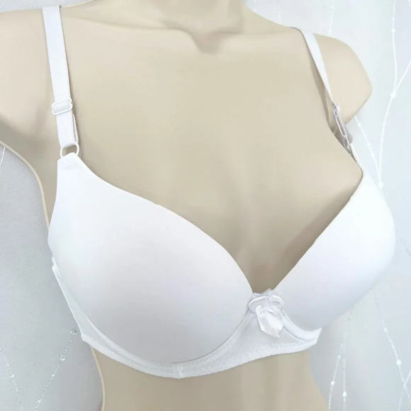 VS Bombshell Inspired Adds 2 Cups Ultimate Pushup Bra 38B Smooth White - Picture 3 of 8